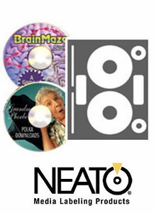 fellowes neato cd label